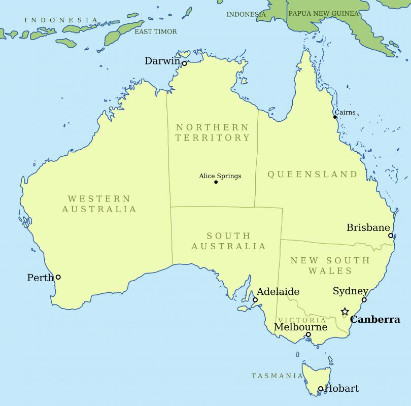 The redback spider is most often found in Australia.