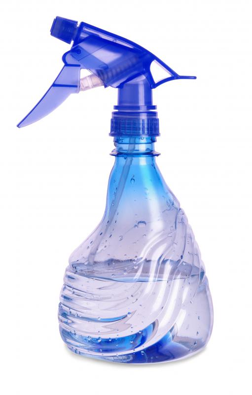 Instead of a shock collar, dog owners can use spray bottles with water for behavior modification.