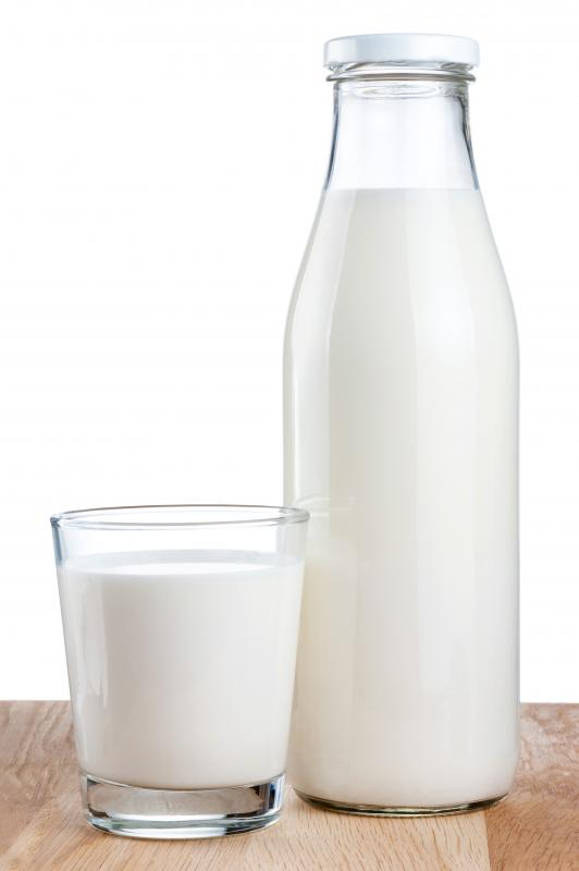 Goat milk.