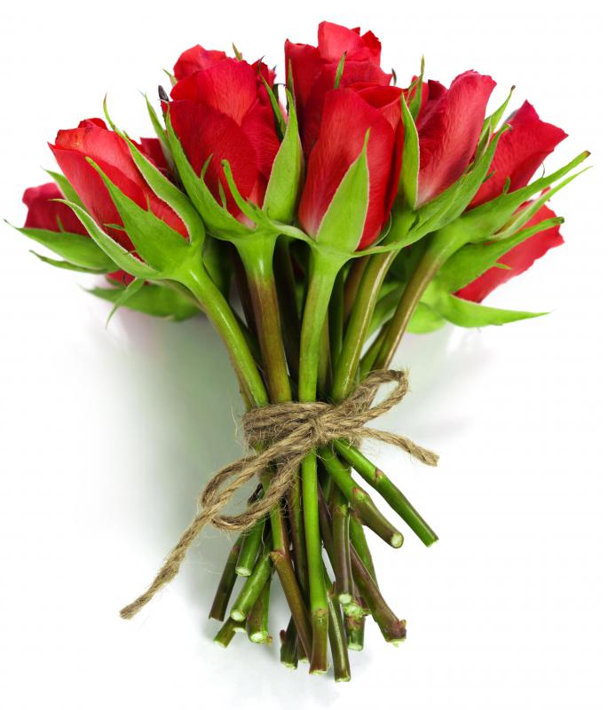 Cut flowers that must be imported from another region are often grown in less-than-ideal conditions.