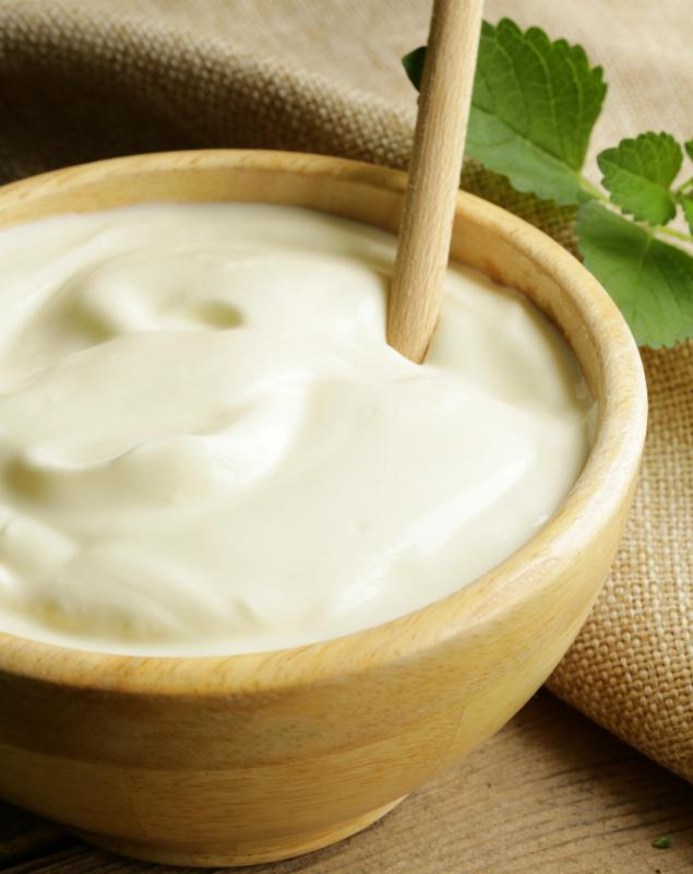 Crucian baked in sour cream is a traditional Russian dish.