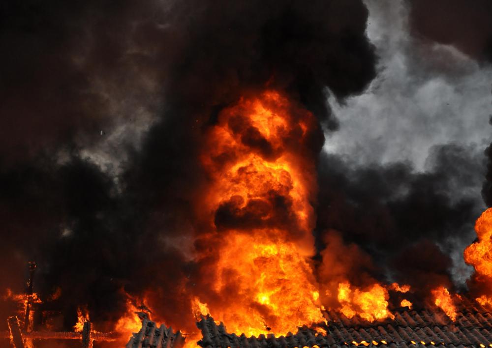 Police dogs may be used at the site of a fire to determine if it was started by arson.