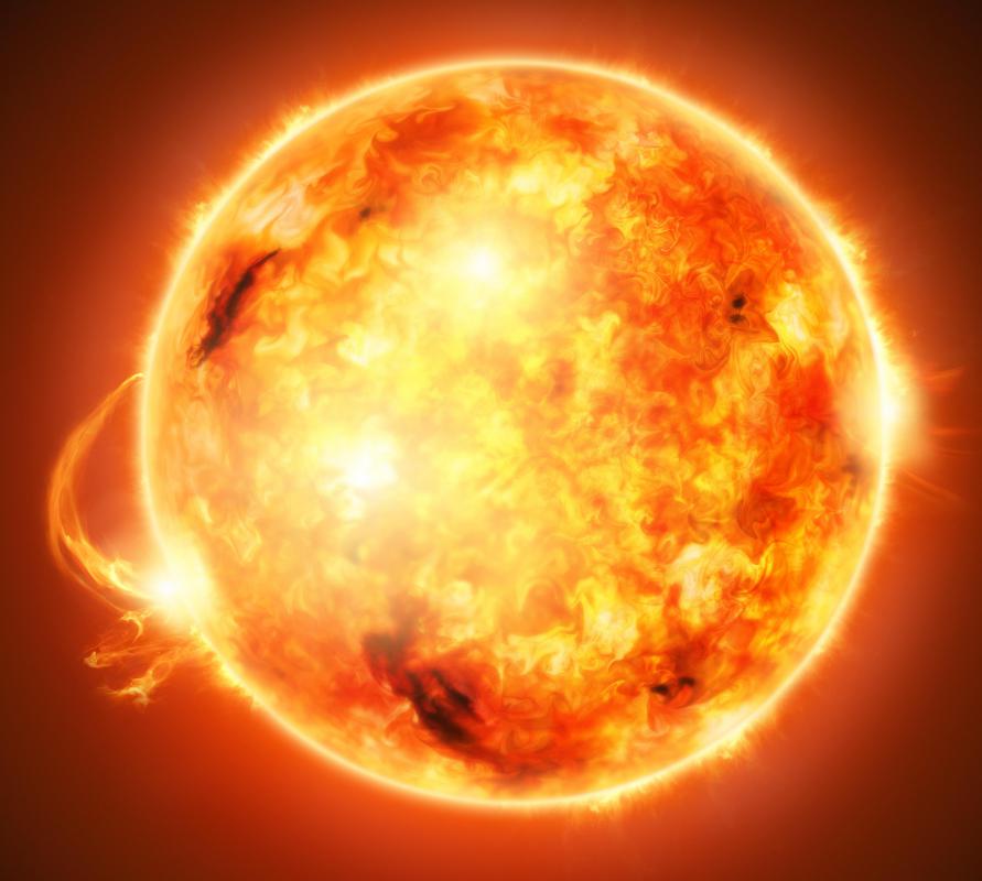 Sunspots are usually accompanied by coronal mass ejections, or bursts of plasma.