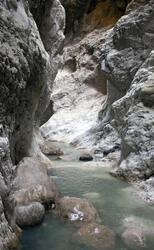 Hidden valleys and cave complexes often support microclimates.