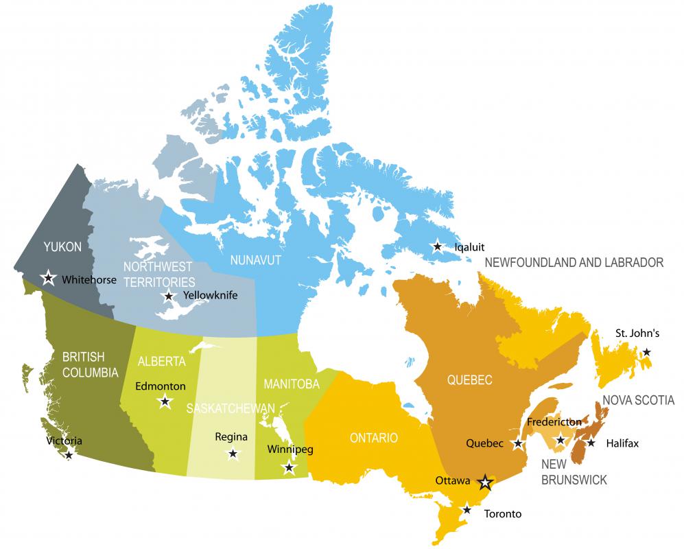 The Yukon Territory in northwest Canada is home to the Yukon wolf.