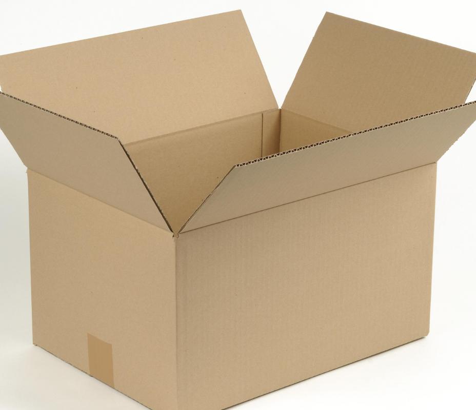 Cardboard boxes can serve as a toy for a Guinea pig.