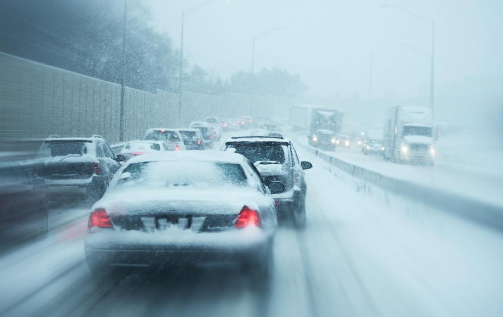 Ice storms can create extreme hazards for drivers.