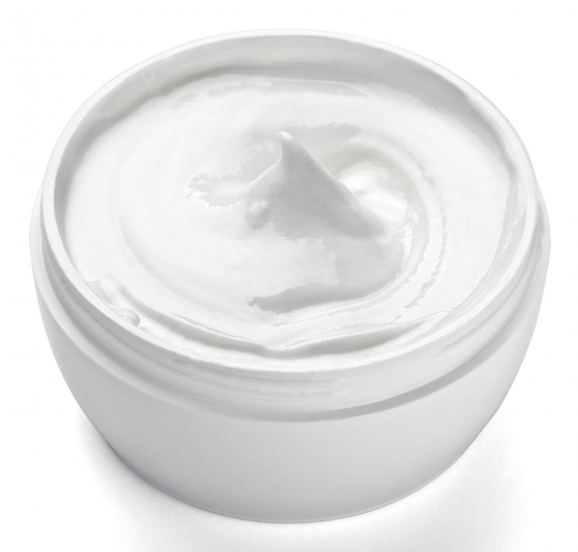 Cold cream containing jojoba oil.