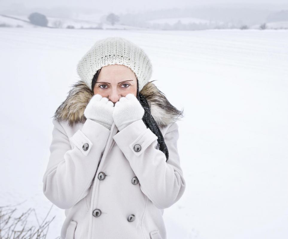 Snow flurries are most common in cold weather areas.