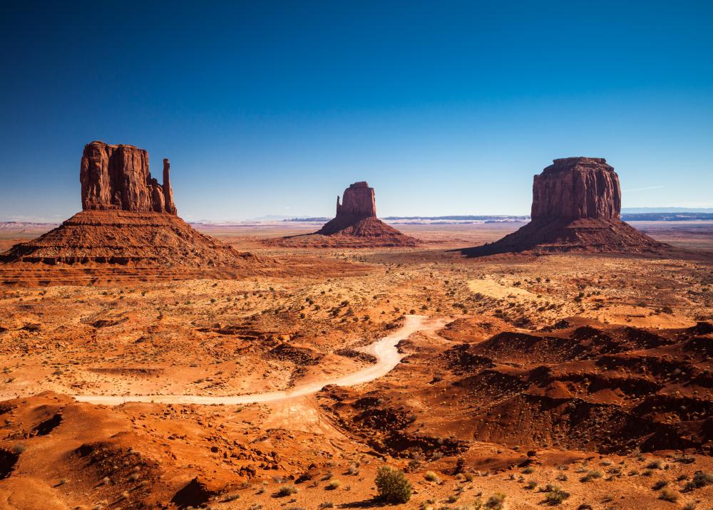 High-pressure climates are associated with deserts.