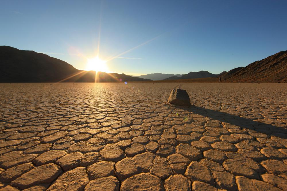 Rattlesnakes may be found in Death Valley.