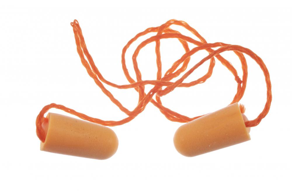 Ear plugs can help prevent trauma from noises that over time can cause hearing loss.