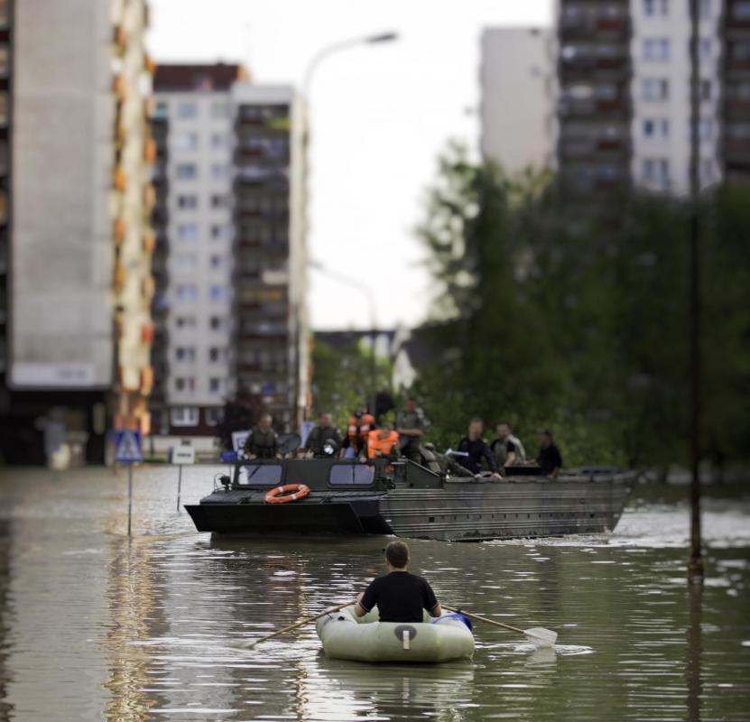 Category 4 or 5 storms can cause major flooding.