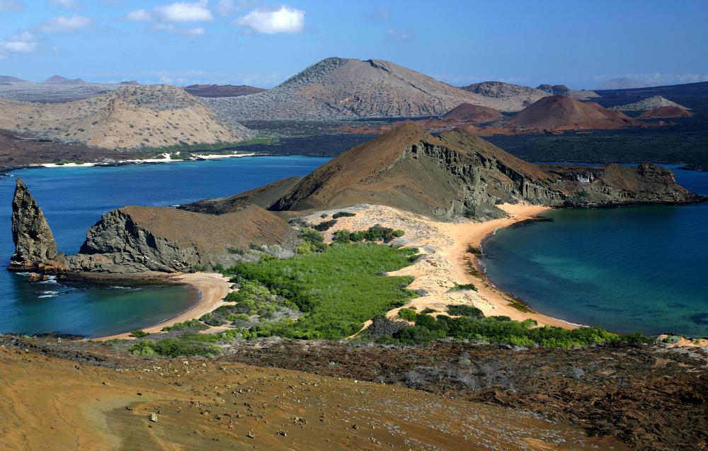 The Galapagos Islands are an example of an archipelago.