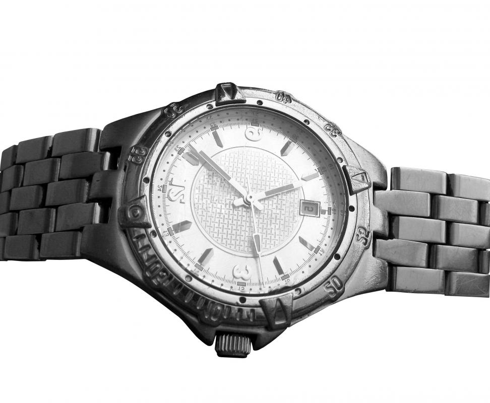 Rolex watches may feature mother of pearl.