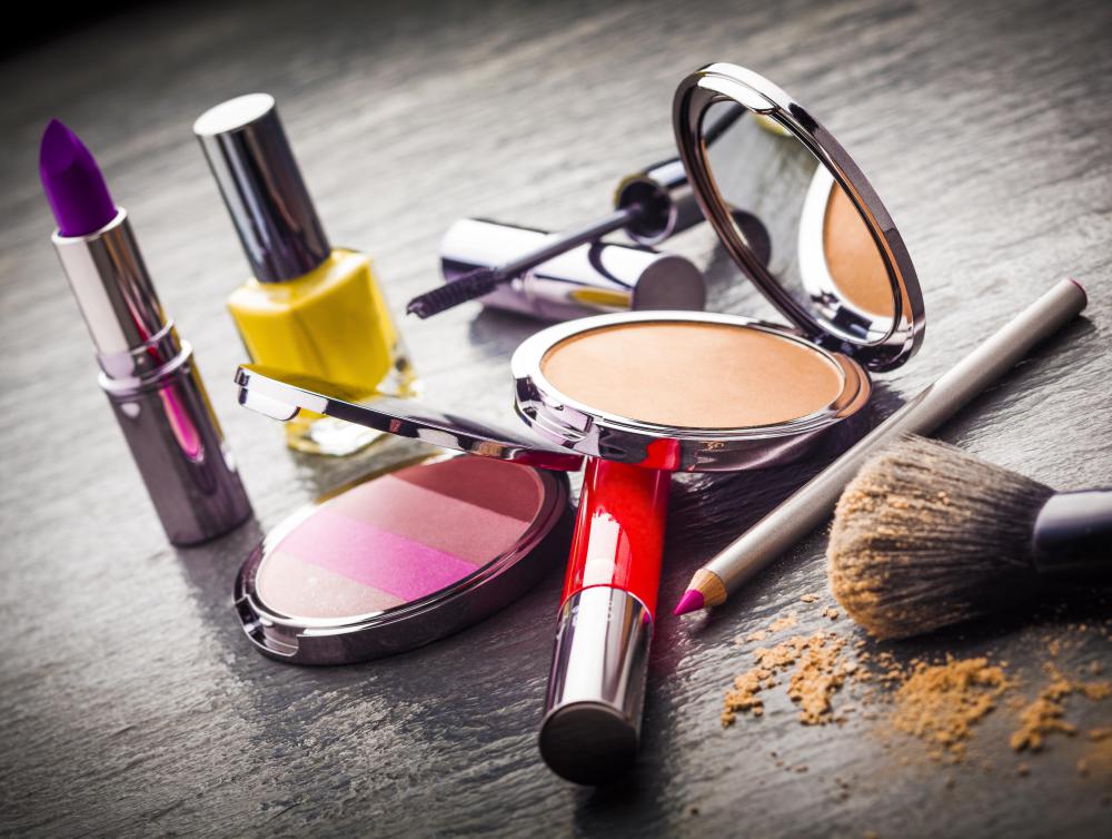 Carmine may be featured in cosmetics.