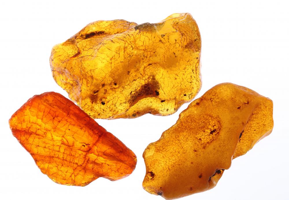 Amber.