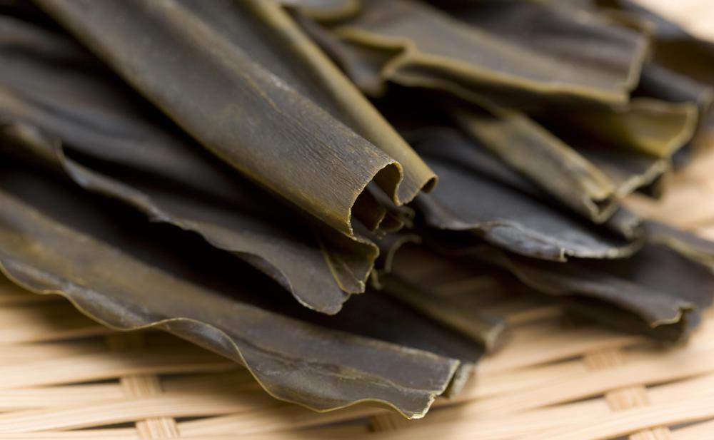 Some types of seaweed, like kelp, look like sheets.