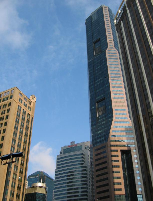 Firebreaks are built into many commercial structures like skyscrapers.