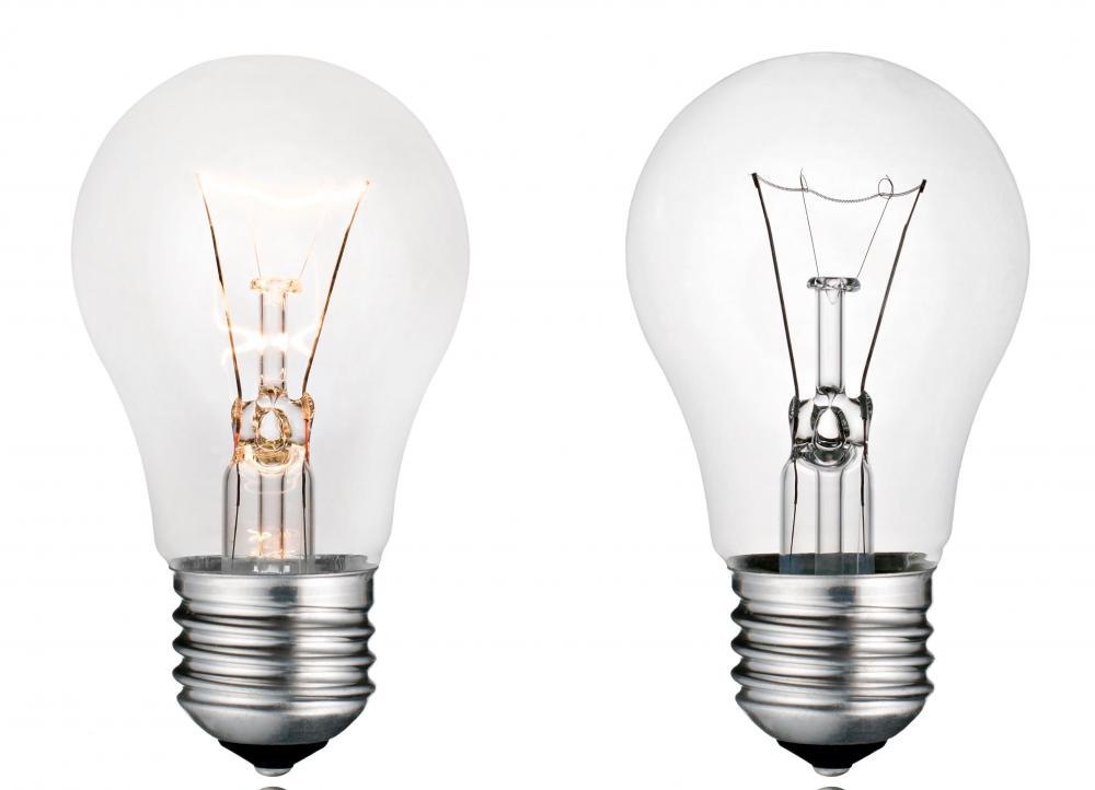 Traditional light bulbs are much less energy efficient than new ones.