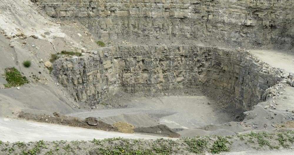 Limestone is an example of sediment rock.
