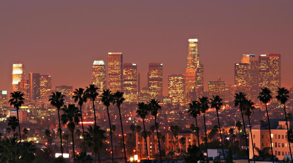 Los Angeles is known for having photochemical smog.