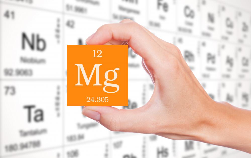 Magnesium deficiency manifests itself in plants by yellowing of leaves between the veins.