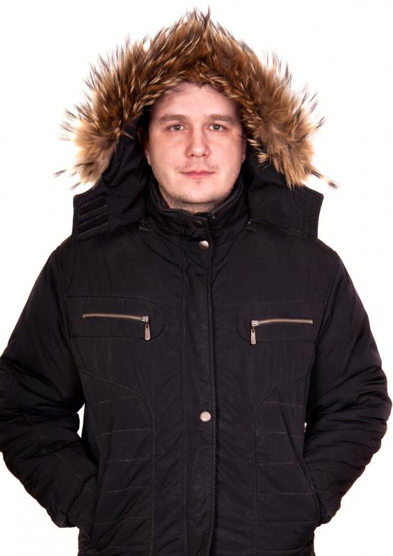 The fur from a wolverine can sometimes be used to line the hood of a parka.