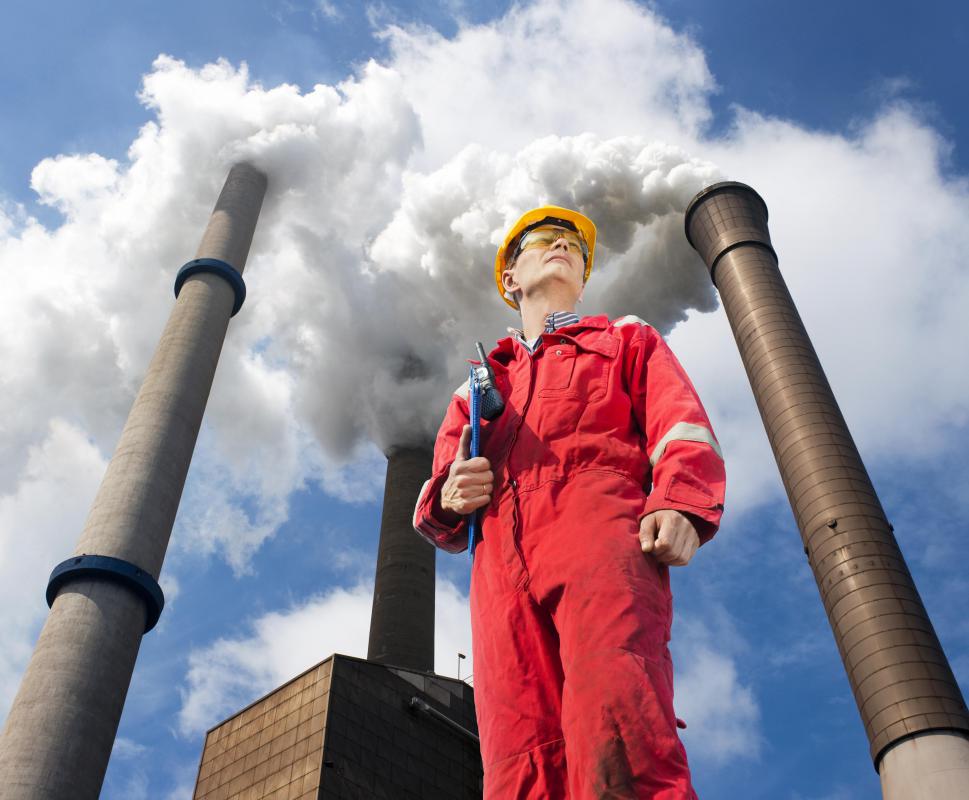 Pollution leads to a decline in air quality.