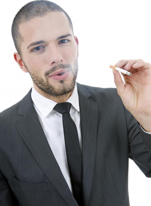 Cigarette smoke can cause a cat to develop allergies.