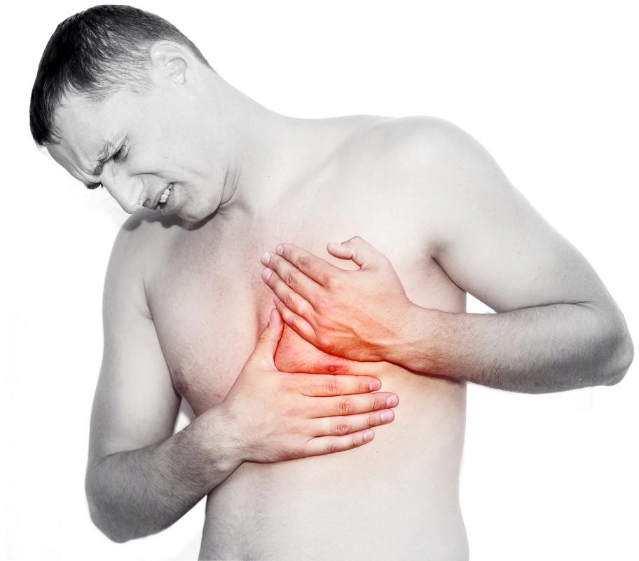 Men with lepratomous leprosy may experience nipple sensitivity as a result of gynecomastia.