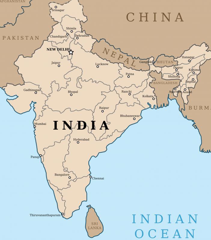The red panda lives in China, Nepal and India.