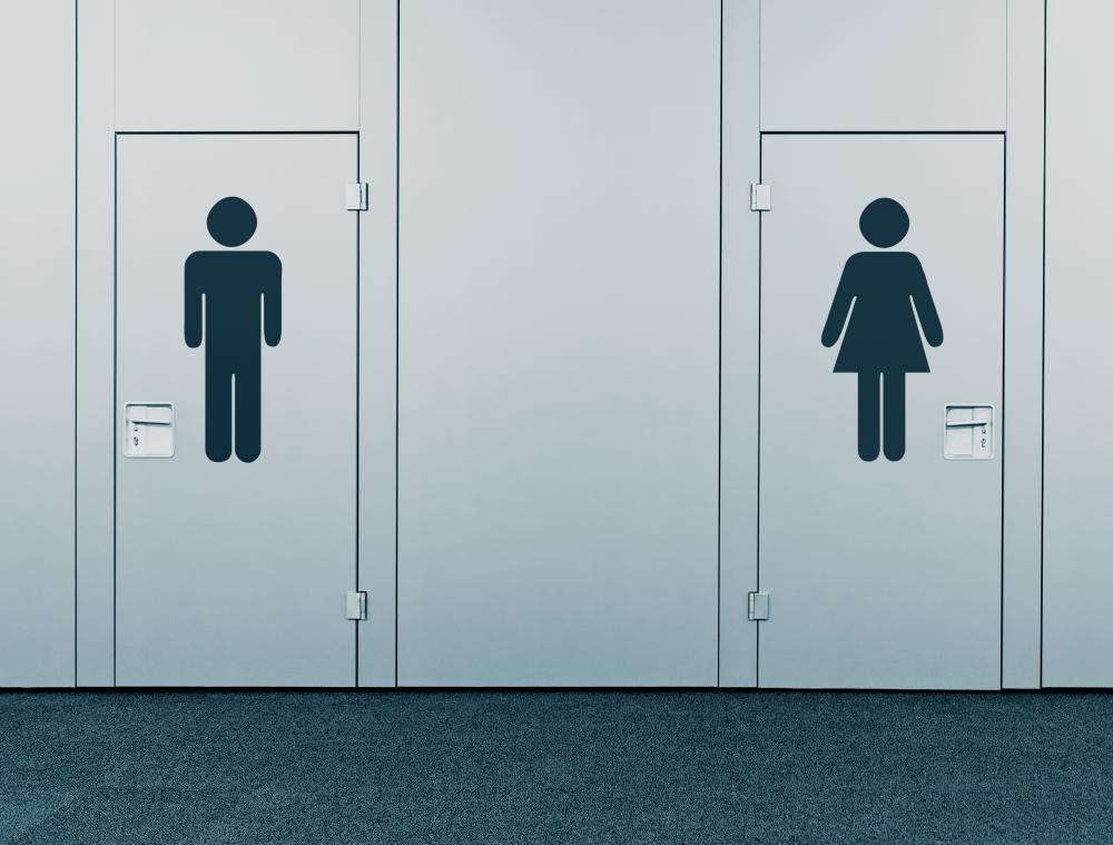 Some urban parks feature amenities such as restrooms.