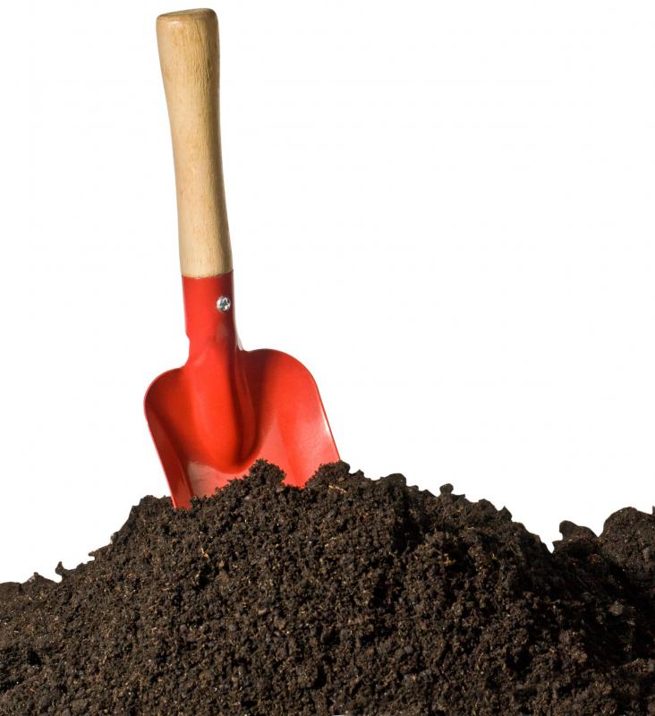 Peat may be used for gardening purposes.
