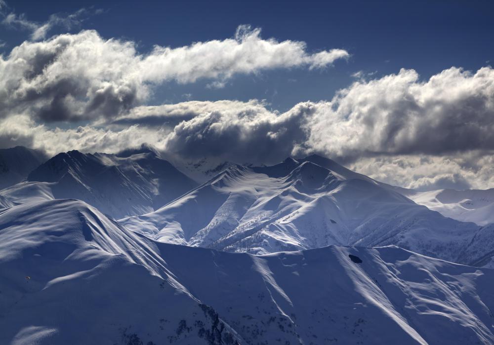 Mountains experience extreme variations in weather.