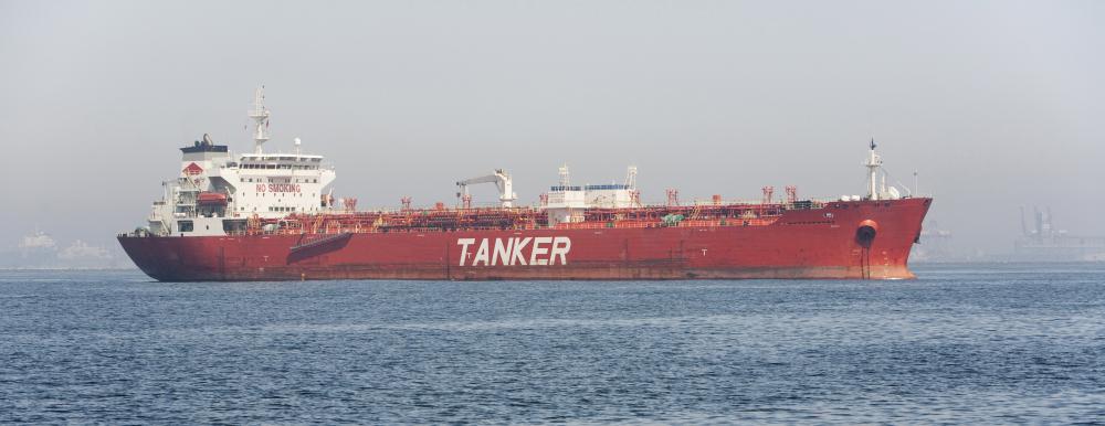 Oil tankers can spill oil if their hulls are ruptured during a grounding or collision.