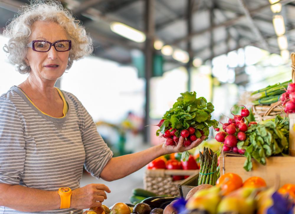 Radishes are considered a cruciferous vegetable.