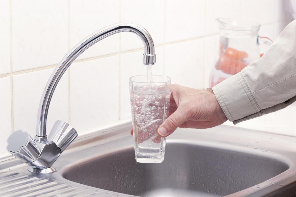 Tap water is one kind of water resource.