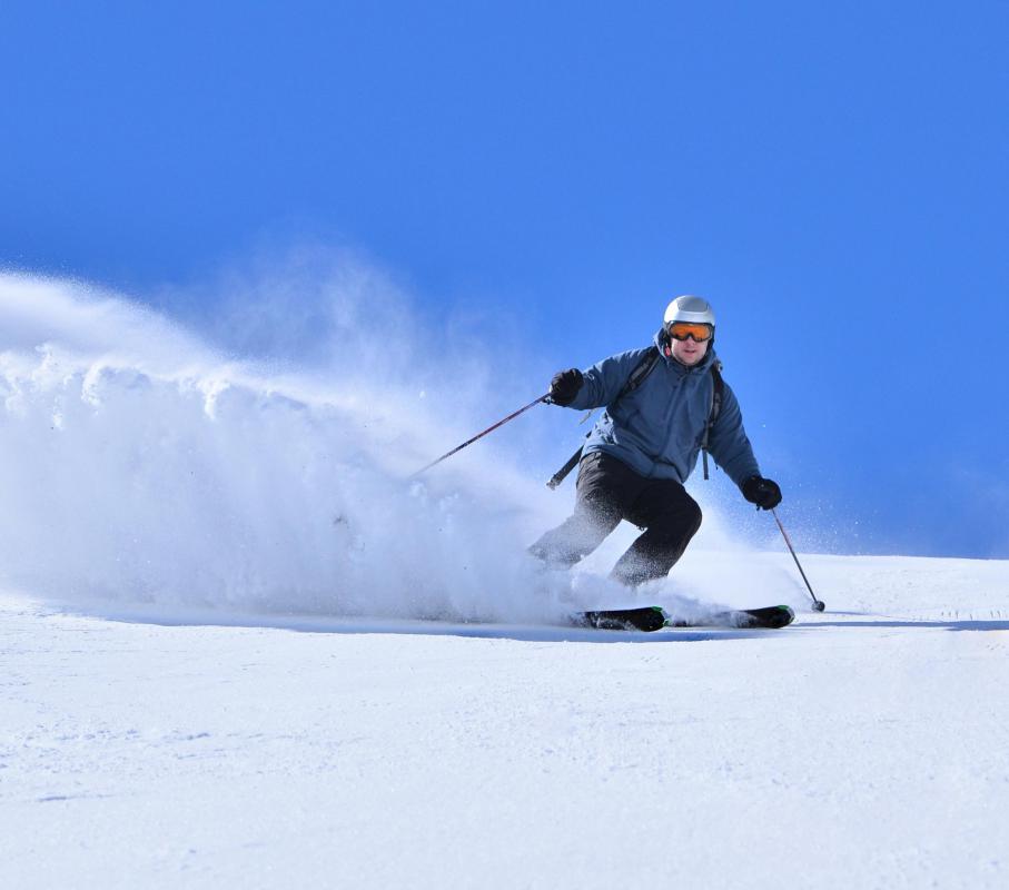 Blizzards might be a welcome sight for ski enthusiasts.