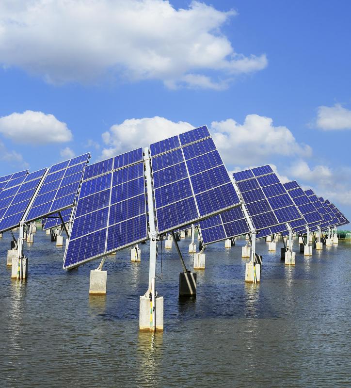 Solar panels are eco-friendly.