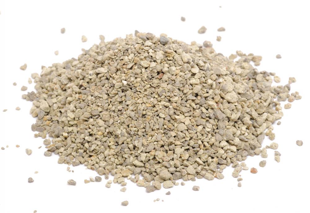 Cat litter containing diatomaceous earth.