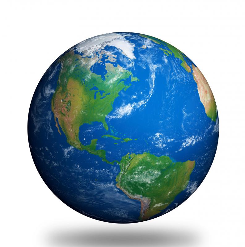 Majority of the surface of the Earth is covered with ocean.