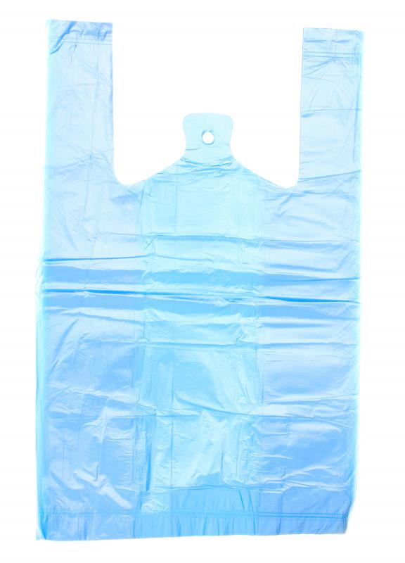 Plastic bags contribute to marine pollution.