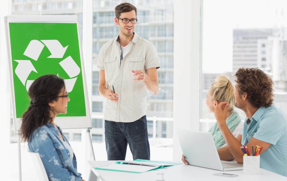 Efforts to achieve corporate sustainability involve environmental efforts and efforts to conduct business in a socially positive way.