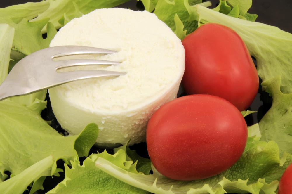 Ricotta cheese was traditionally made with sheep's milk.