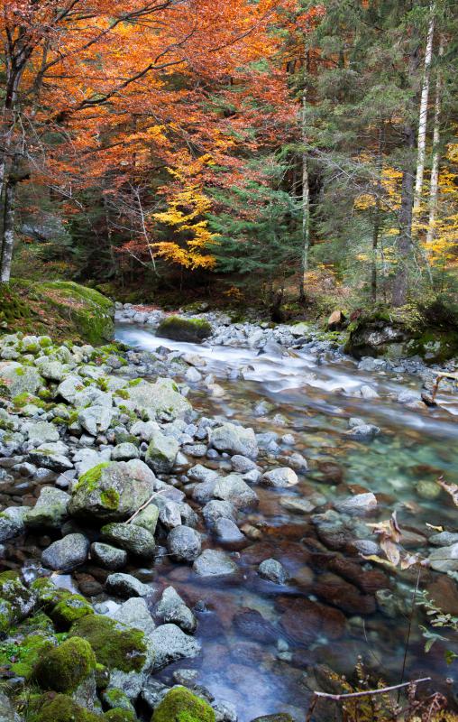 Most of the water people use comes from rivers.