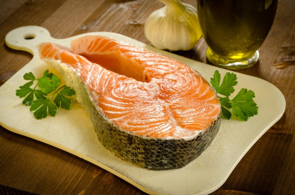 A lower mercury fish like salmon is a healthier option than skipjack tuna for frequent fish eaters.