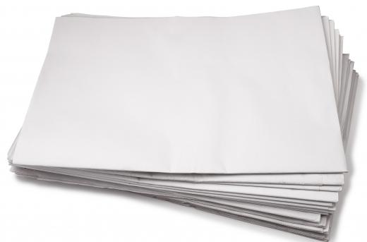 Paper can be recycled to make new copy paper.