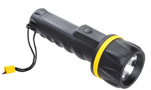 A flashlight is an essential item to have during an electrical storm.