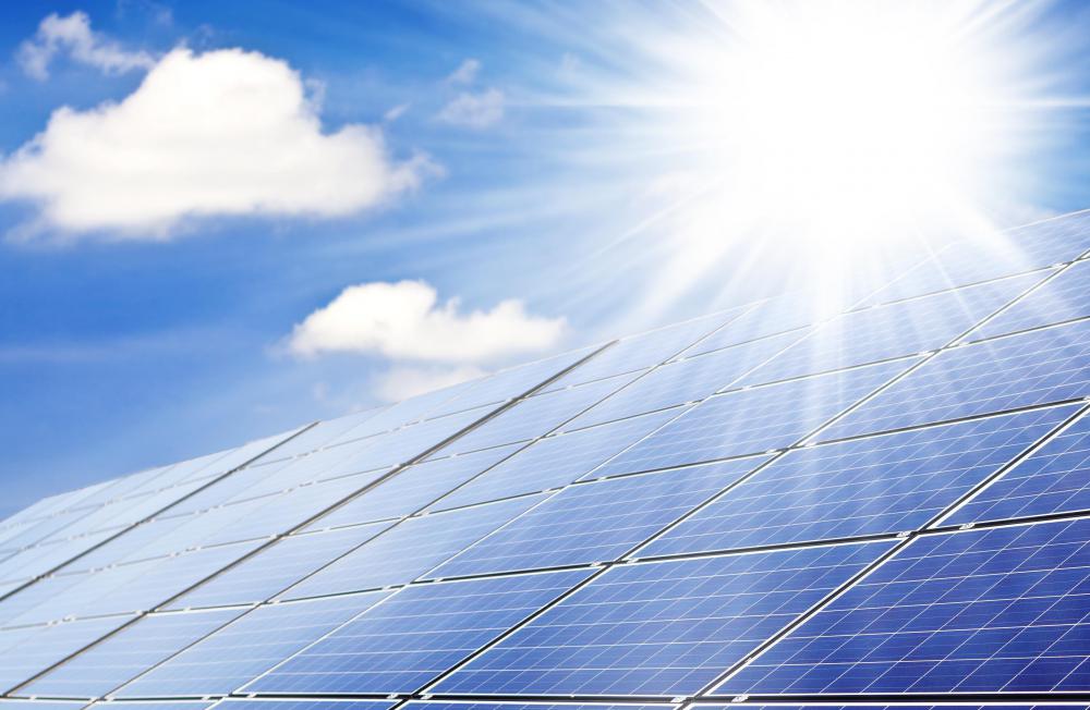 Solar power reduces reliance on fossil fuels.